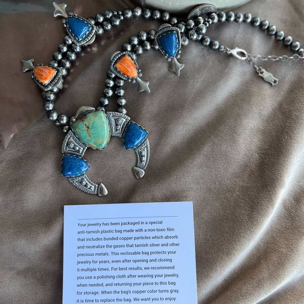 Squash Bloss necklace - Picture 3 of 5